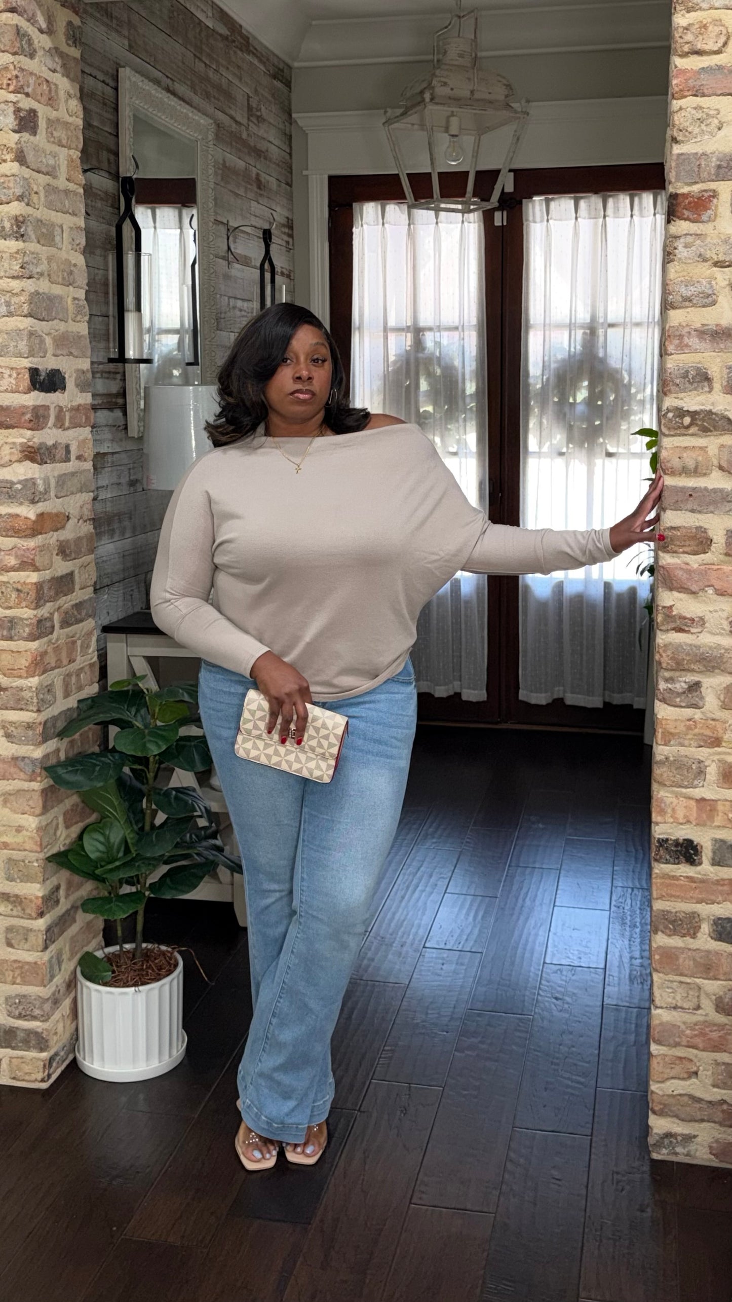 Mocha latte top (S-L) ✨TOP ONLY