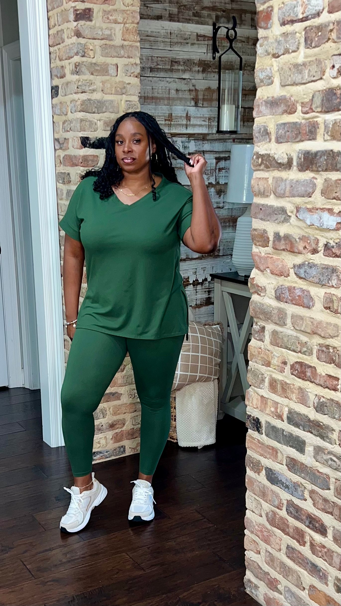 Basic Fall Set (S-3X plus) DK Olive