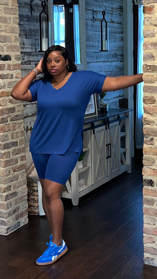 Spring Biker Shorts Set (Small- 3X Plus)